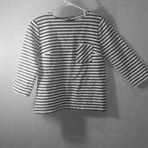 C2-MERONA:XS BLACK AND WHITE DRESS TOP